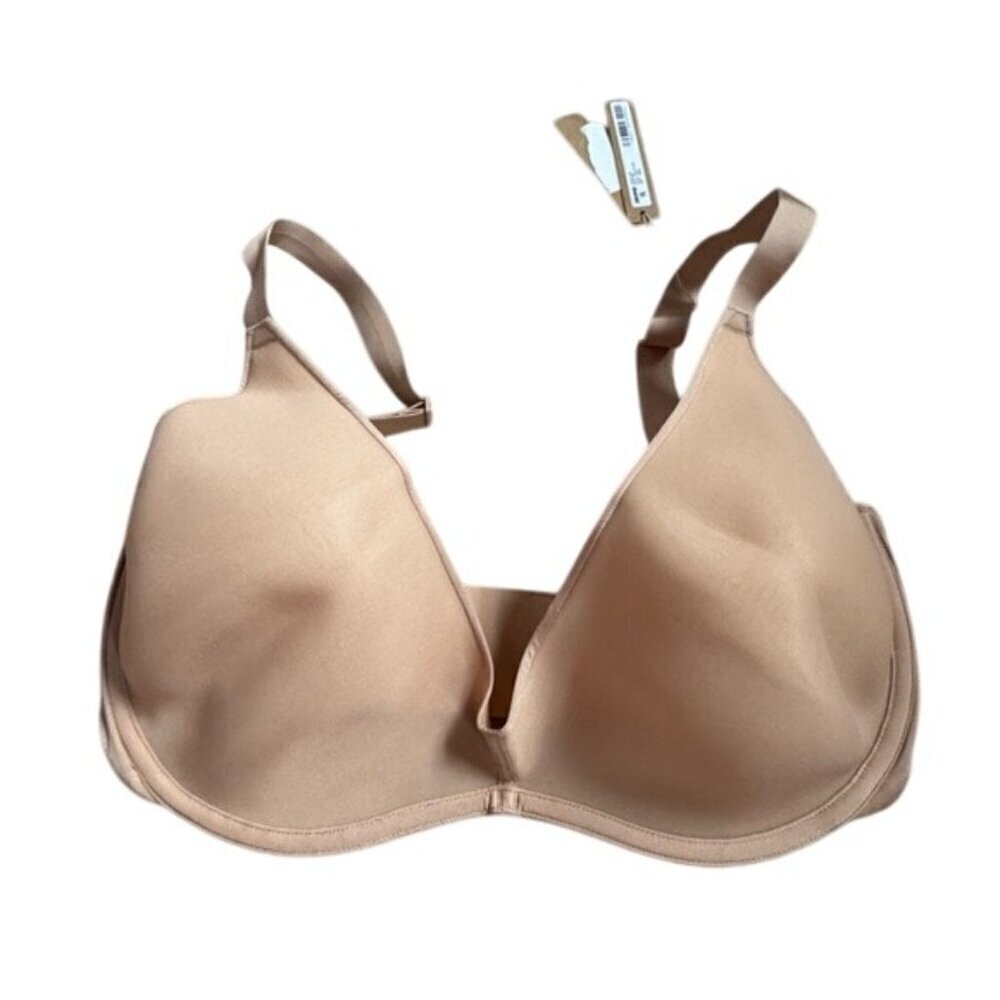 Skims 38DDD Weightless Scoop Bra Clay Brown NWT